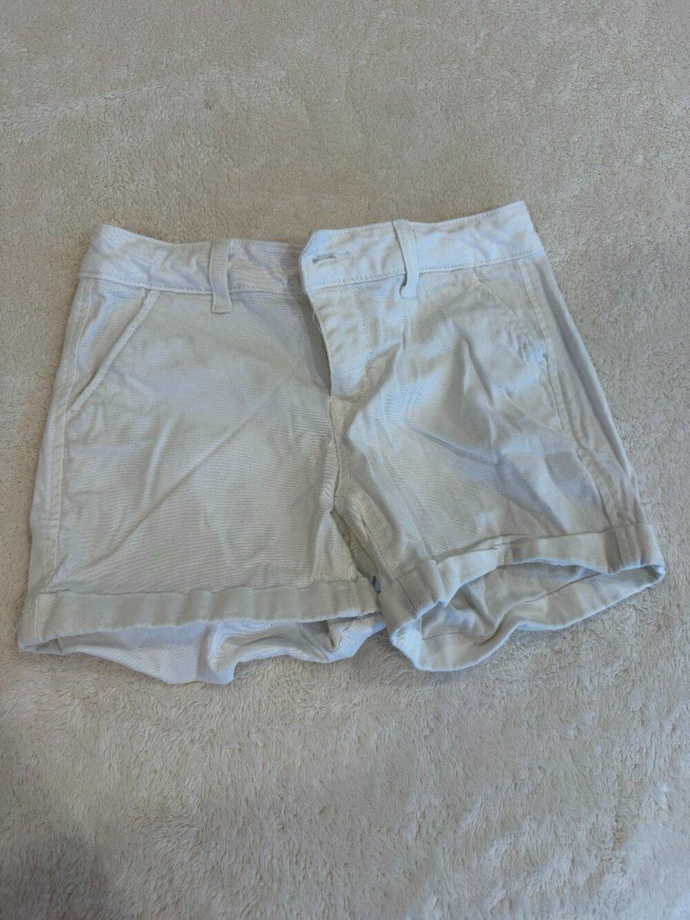 White SO Shorts